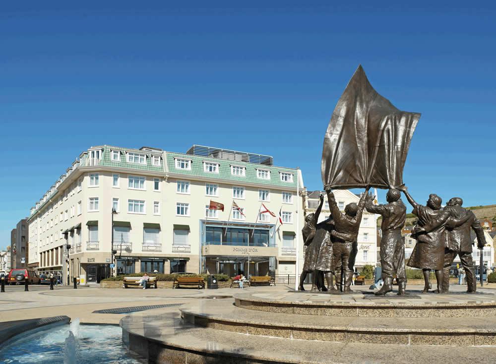 Saint Helier Jersey Pomme D'Or Hotel מראה חיצוני תמונה